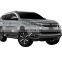 Chrome door visor side window deflector shade sun rain shield silver strips guard for Mitsubishi Pajero