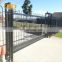 ISO factory cheap decorative metal sliding gate design