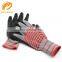 Wholesale promotional protection customized polyester shell latex foam palm coating working gloves