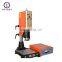 Ultrasonic plastic welding machine for maintenance valve regulated lead-acid batteries