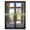 simple designs modern double glass front swing wrought iron door