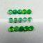 Green Chrysoprase 3x3 mm Faceted Cabochon