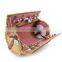 wholesale China factory cheap natural handmade wicker folding insulated picnic basket