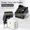 New 3usb+pd high-power 36w fast charge charging head European standard pd multi-port charger qc3.0 charging head
