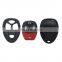 3+1 4 Button Remote Control Car Key Case Shell Cover Blank Fob For Buick Terraza 2005 - 2007 G-M / GMC Chevrolet / Pontiac