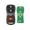 4 Buttons 315Mhz KBRASTU15 Keyless Entry Fob Remote Control Car Key For N issan Infiniti Maxima Atima Armada