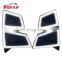 High quality Car led front  fog lamp case fog lamp cover with day time running light for Isuzu D-max 2021