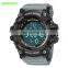 SANDA 359 Hot Selling Design Cheap Price Men Sport LED Light Watches Silicon Band Watch