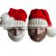 C89218A Red Christmas beard wool hats mens knitted hats