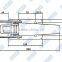 03122 Tailboard Catch Door Lock Paddle Latch
