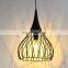 HUAYI Modern Style Iron Kitchen Dining Room Indoor Nordic Ceiling Hanging Chandelier Pendant Light