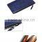 Colourful High Capacity Waxy PU Leather Card holder Men Credit card Purse for Ladies