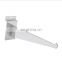 SQUARE HANGING HOOKS 18mm FOR DISPLAY SLOTTED MDF BOARD