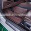 HFTM Factory Wholesale Waterproof 7D Black Brown Full Leather Car Floor Mats for BMW 320I F30 Cheap Price Car Accessories Mats