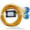 1x2 1x4 1x8 1x16 1x32 1x64 mini package  FC/SC/ST/LC connectors sm 0.9mm cable mini optical  fiber optic PLC splitter