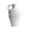 Hot Sales INS Style Nordic Minimalist Pure Handmade Plain Embryo Art White Table Wedding Vase Flowers Ceramic Vase
