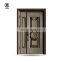 best quality low price cast aluminum door panel security door made in China european standard door