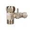 1/2 to 1/4 RO Water Filter Spare Parts Quick Connector Tee Ball Valve Faucet Tap Shut Off Ball Valve Copper Feed Water Adapter