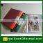 customized A4 PP stationery clear plastic pockets display book