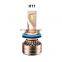 Auto parts S6 LED H4 3570 Chip LED head light with fan H1 H3 H7 H11 9005 9006 9007 H4-3 7600lm led headlight bulb H4
