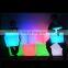 light cube garden /Colorful Led illuminated Waterproof illuminated RGB remote control led beach chairs led 20inch cube