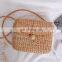water hyacinth bag, Small Flap Crossbody Straw Bag 100% woven from hyacinth straws Wholesale