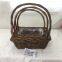 With A Handle Wicker Basket Hot Selling Customize