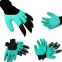 Rubber Lawn Worker Gloves Cheap Horticultural Creative Comfortable Latex Garden Gloves with Claws