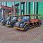 4 row seat electric golf cart, sightseeing car