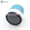 Wireless Bluetooth speaker with colorful lighting, mini desktop computer speaker, portable for outdoor use