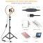 Desktop Dimmable 10 Inch Ring Light WMakeup Tik Tok Live Ringlights 10 Inch 26 Cm Led Ring Light With Tripod Stan