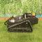 remote mower for hills, China radio controlled slope mower price, remote control brush mower for sale