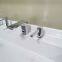 basin faucet type induction soap dispenser on the table