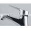 CE Listed Chrome Plated Brass Single Handle Basin Faucets
