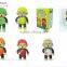 Cartoon Character Rubber Keychain Rubber Soft PVC Keychain Human Character