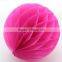 6 Inch Paper Craft Honeycomb Ball for Wedding Party Decoration