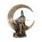 Water and Moon Kuan Yin Kannon Guanyin Statue Heart Sutra Ships Immediatly