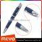 Metal rolling pen ballpoint PU writing pad memo notebook for business