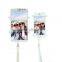 Bluetooth Remote Control Cheap Selfie Stick with Zoom