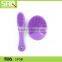 Manufacture eco-friendly high quality soft silicone facial cleaning brush