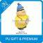 Duck Shape Soft PU Stress Keychain