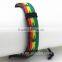 Hand Woven Colorful Hemp Weed Maple Leaf Leather Bracelets Bangle