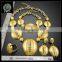 Newest arrived african gold plated jewelry set for woman dress AHK1080                        
                                                                                Supplier's Choice