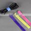 Electric colored magic tape Hook and Loop adjustable cable tie