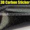 Factory promotion for 3D carbon fiber film/car wrapping film/ car color change film