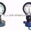Process connection tube manometer and pressure gauge