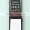 PU Material and stationery sticky notepad paper notebook Type mini notepad with pen