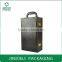 Wine carrier leather box packaging