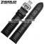 Durable Genuine Cowhide Leather Deployant Watch Band Strap Buckle Leather Strap Watch 19mm