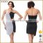 New Designed Color Block Scuba Cocktail Dress Designs for Fat Women